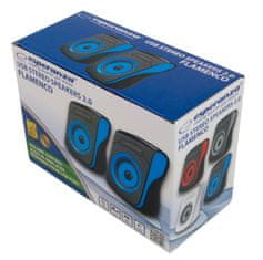 slomart Esperanza 2.0 USB zvočniki Flamenco, črno-modri