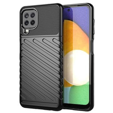 HURTEL Thunder Case ovitek za Samsung Galaxy A22 4G - črn