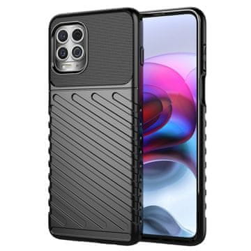 HURTEL Thunder Case ovitek za Motorola Moto G100 / Edge S - črn