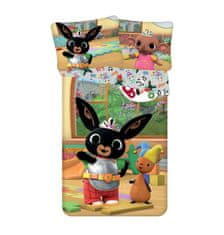 Jerry Fabrics Vključeno posteljno perilo Bunny Bing 047 Bombaž, 140/200, 70/90 cm