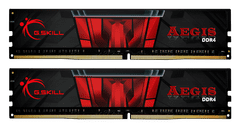 G.Skill Aegis RAM pomnilnik, DDR4 16 GB, 3200 MHz, CL16 (F4-3200C16D-16GIS)