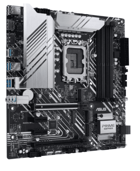ASUS PRIME Z690M-PLUS D4 osnovna plošča, mATX, LGA1700, 4x DDR4, 3x M.2, 4x SATA (90MB18Q0-M0EAY0)