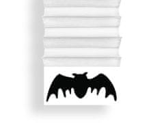LAALU.cz Dekorativna roleta z netopirjem iz belega papirja 170 cm