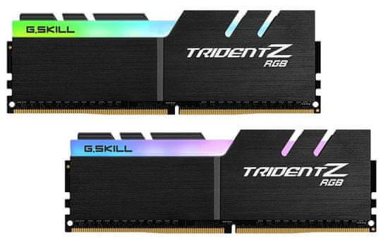 G.Skill Trident Z RGB pomnilnik RAM, 16GB (2x8GB), DDR4-3600MHz (F4-3600C19D-16GTZRB)