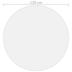 Vidaxl Zaščita za mizo mat Ø 120 cm 2 mm PVC