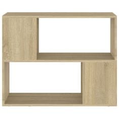 Vidaxl TV omarica sonoma hrast 80x24x63 cm iverna plošča