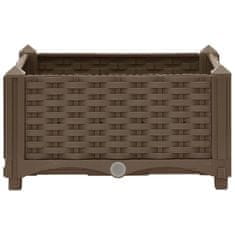 Vidaxl Visoka greda 40x40x23 cm polipropilen