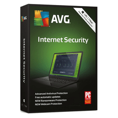 AVG Internet Security, 1 PC, 2 leti, ESD licenca (kartica)