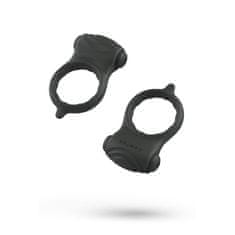 Bswish Vibro obroček "bCharmed Basic Wave" - črn (R31233)