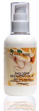 Biopark Cosmetics Ekološko sezamovo olje, 100 ml