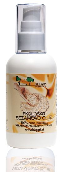 Biopark Cosmetics Ekološko sezamovo olje, 100 ml