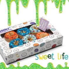 Dooky Gift DONUTS nogavic Blueberry Orange 3 pari