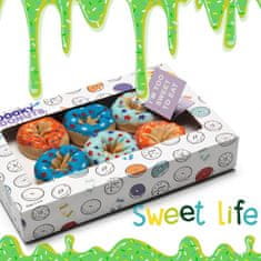 Dooky Gift DONUTS nogavic Blueberry Orange 3 pari