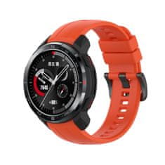 BStrap Silicone pašček za Honor Watch GS Pro, orange