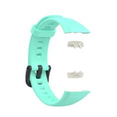 BStrap Silicone pašček za Honor Band 6 / Huawei Band 6, teal
