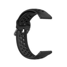 BStrap Silicone Dots pašček za Garmin Vivoactive 4s, black