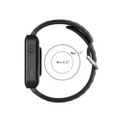 BStrap Silicone Dots pašček za Garmin Vivoactive 4s, black