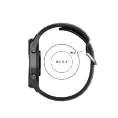 BStrap Silicone Dots pašček za Garmin Vivoactive 4s, sand pink