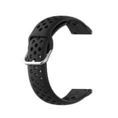 BStrap Silicone Dots pašček za Garmin Vivoactive 4s, black