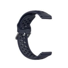 BStrap Silicone Dots pašček za Garmin Vivoactive 4s, dark blue