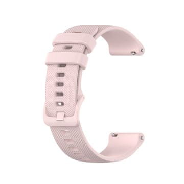 BStrap Silicone Land pašček za Garmin Vivoactive 4s, light pink