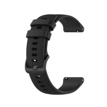 BStrap Silicone Land pašček za Garmin Vivoactive 4s, black