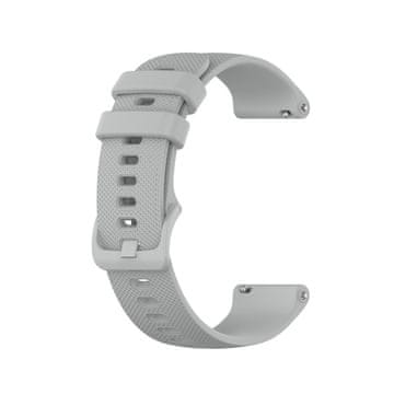 BStrap Silicone Land pašček za Garmin Vivoactive 4s, gray