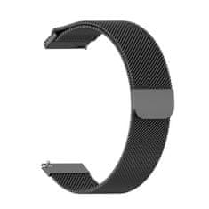 BStrap Milanese pašček za Garmin Vivoactive 4s, black