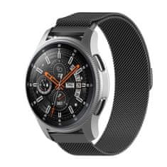 BStrap Milanese pašček za Garmin Vivoactive 4s, black