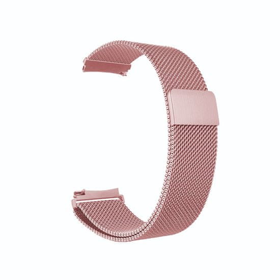 BStrap Milanese pašček za Samsung Galaxy Watch 4 / 5 / 5 Pro / 6, rose pink