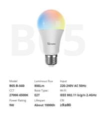 Sonoff B05-BL-A60 WiFi/Bluetooth RGB LED pametna žarnica