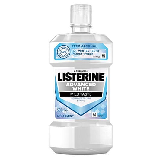 Listerine Ustna voda z belilnim učinkom Advanced White Mild Taste