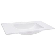Vidaxl Vgradni umivalnik 900x460x130 mm SMC bel