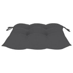 Vidaxl Blazine za stole 6 kosov antracitne 50x50x7 cm blago