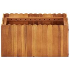 Greatstore Visoka greda 50x30x25 cm trden akacijev les