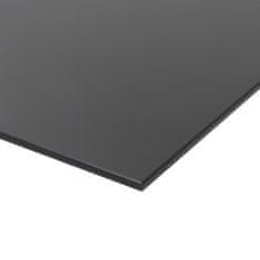 shumee Stenska magnetna črna tabla iz stekla 60x40 cm