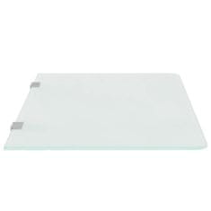 Vidaxl Stenska pregrada za pisoar 90x40 cm kaljeno steklo