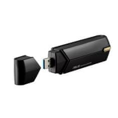 ASUS AX56U USB WiFi adapter, AX1800, črn (90IG06H0-MO0R00) - odprta embalaža