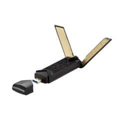 ASUS AX56U USB WiFi adapter, AX1800, črn (90IG06H0-MO0R00) - odprta embalaža