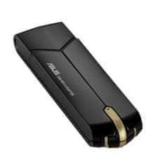 ASUS AX56U USB WiFi adapter, AX1800, črn (90IG06H0-MO0R00) - odprta embalaža