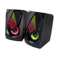 Esperanza EGS102 Esperanza 2.0 USB vodeni zvočniki Rainbow Boogie