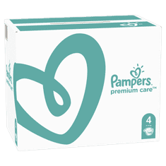Pampers Premium Care pleničke, velikost 4, 9-14 kg, 168 kosov