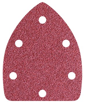 Iskra ERO brusni papir za les in kovino, trikotni, P100, 25x, 140 x 140 x 80 mm