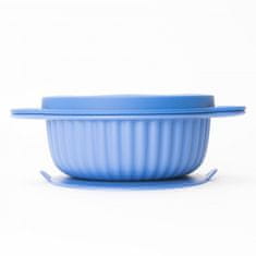 InnoGIO silikonska posoda s pokrovom GIOfresh Owl Blue