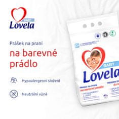 Lovela Baby pralni prah, 4,1 kg/41 pranj, barvno perilo