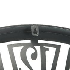 Versa Stenska ura Versa 18191476 Silver Metal Vintage 60 x 60 x 5 cm