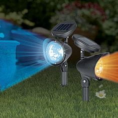 Solarni LED reflektor Multi - Color