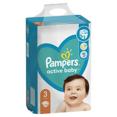 Pampers plenice Active Baby Mega Pack, velikost 3, 152 kosov, 6 - 10 kg