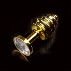 Dolce piccante Kovinski analni čep s kristalom "Jewellery Plug" (R13058)