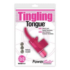 Bms Enterprises Vibro naprstnik "Tingling Tongue PowerBullet Pink" (R22606)